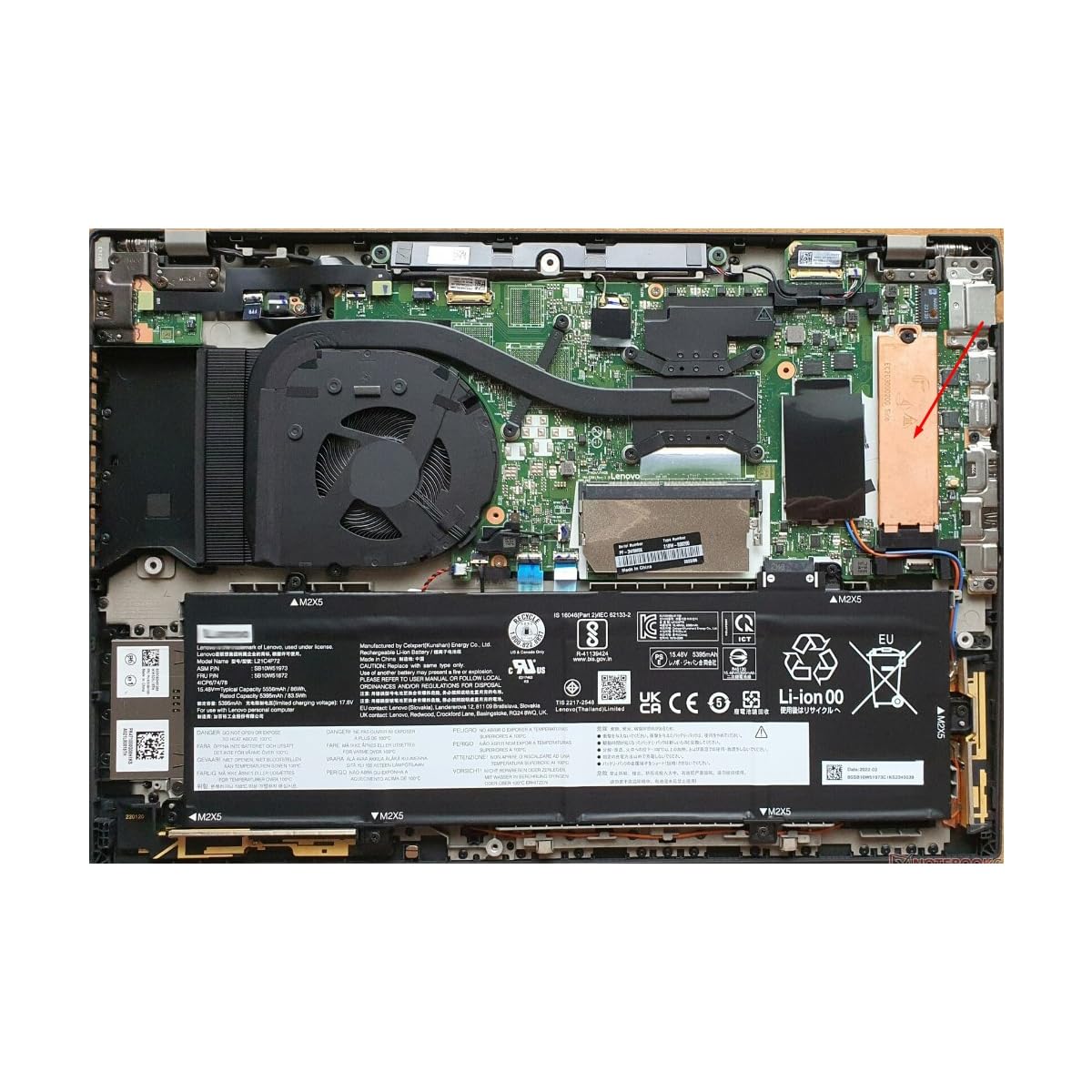 Amazon.com: Deal4GO M.2 2280 SSD Thermal Heatsink Pad 5B40Z68852